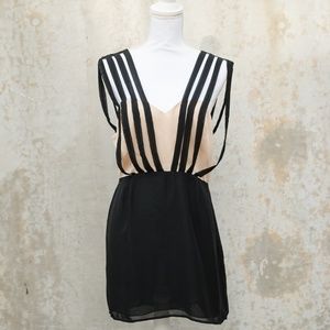 Urban Outfitters Black Strapy Party Dress